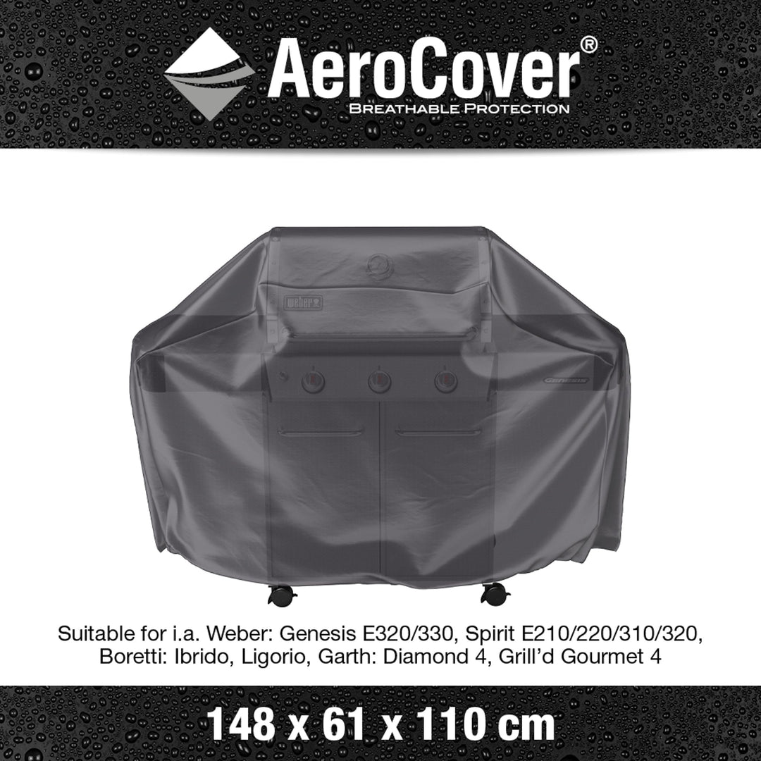 AeroCover - Gas Barbecue Cover 148 x 61 x 110cm high