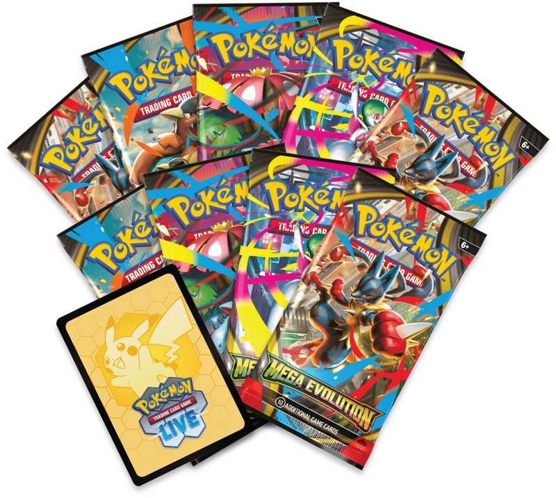 Pokemon TCG Mega Evolution Elite Trainer Box Lucario - Only at LinaLabo