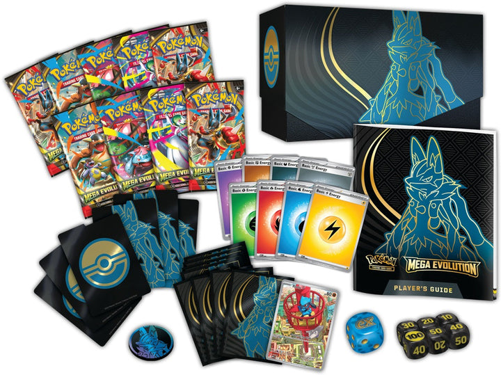 Pokemon TCG Mega Evolution Elite Trainer Box Lucario - Only at LinaLabo