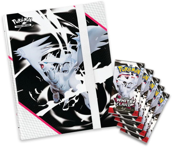 Pokemon Scarlet & Violet White Flare Binder Collection - Only at LinaLabo